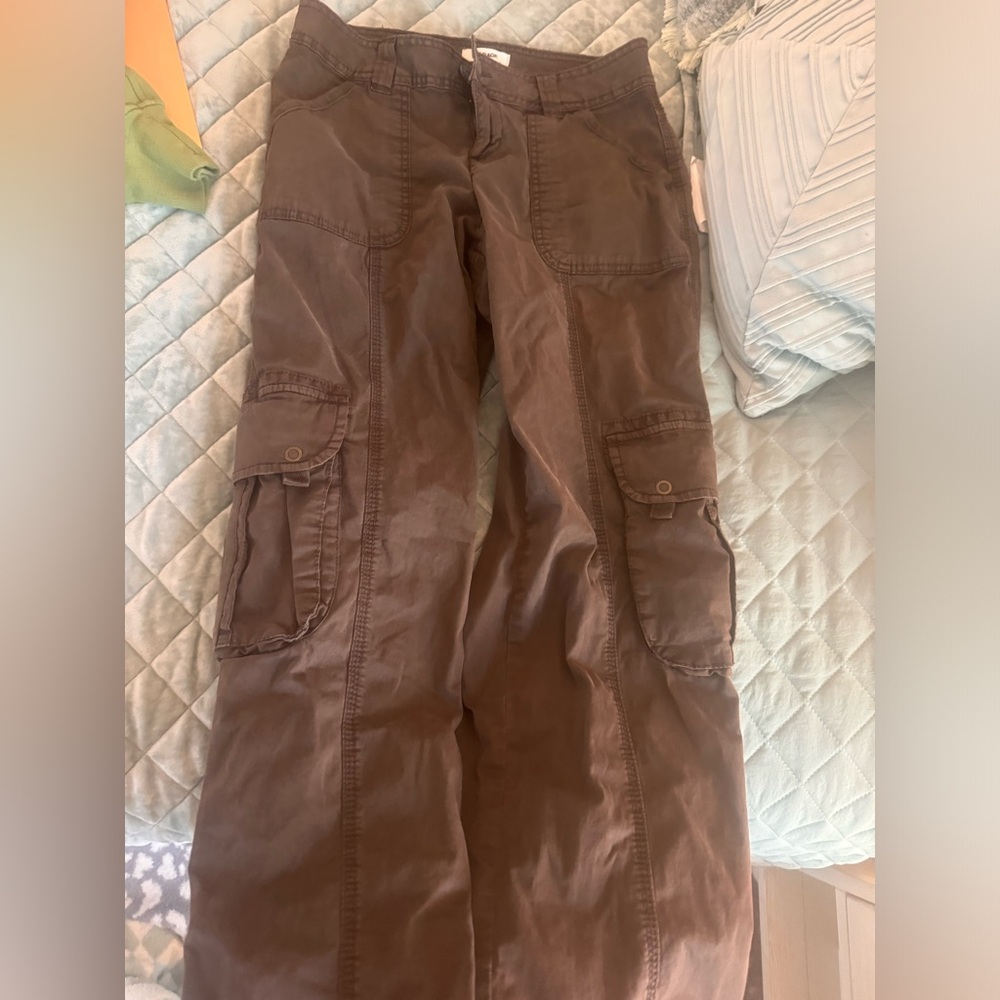 Garage Chicago cargo pants size 1 brown